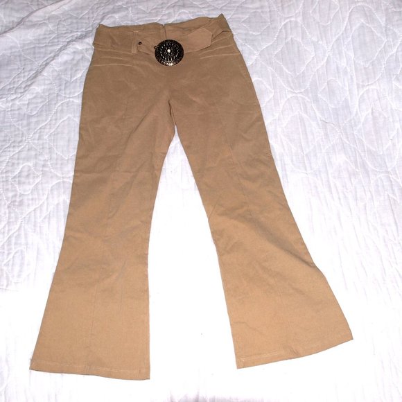 Ponny Tail Tan Pants Size Medium - Picture 1 of 4